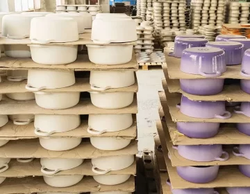 cast iron cookware manufacturing process 8 ceramicenamel coating preparetion edited