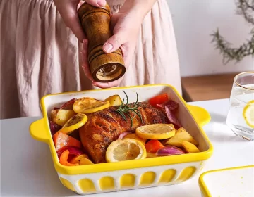 Factory Direct Ceramic Baking Pans Wholesale, Custom Bakeware-2