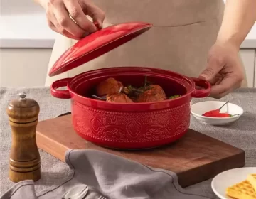 Wholesale Round Baking Pans, Custom Casserole Dishes In Bulk With Lid-2