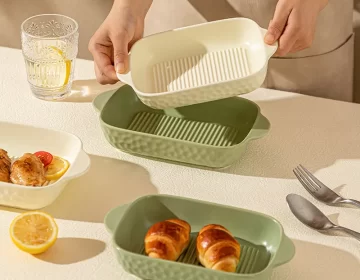 طقم صحن خبز سيراميك-ممنوع الالتصاق-طقم سيراميك-طقم خبز-طقم خبز-طقم خبز-طقم خبز-فرن-جملة-أواني خبز