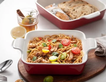 세라믹 사각 베이킹 팬 도매, 대량 베이킹웨어 공급 -3