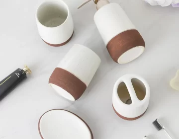 4-Piece Designer Bathroom Sets Wholesale, Bulk Bath Accessories-5