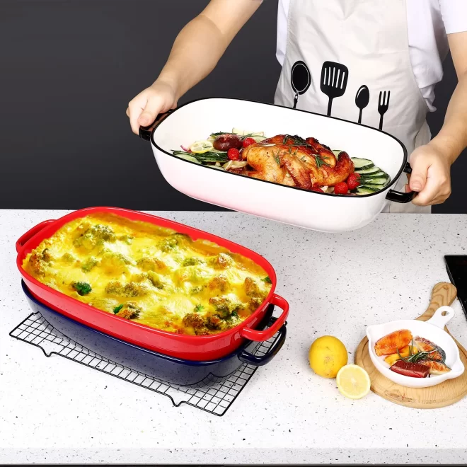 Nonstick Customized Baking Pan, Ceramic Bakeware Wholesale-8