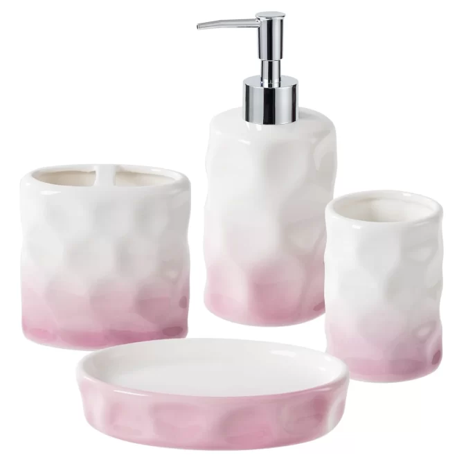 Gradient Custom Bath Set Ceramic Bathroom Accessories Wholesale-7