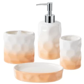 Gradient Custom Bath Set, Ceramic Bathroom Accessories Wholesale