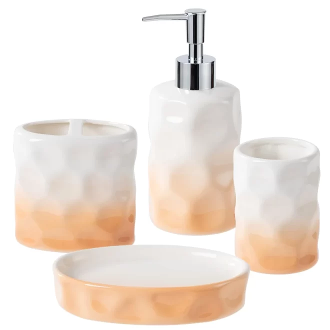 Gradient Custom Bath Set Ceramic Bathroom Accessories Wholesale-8