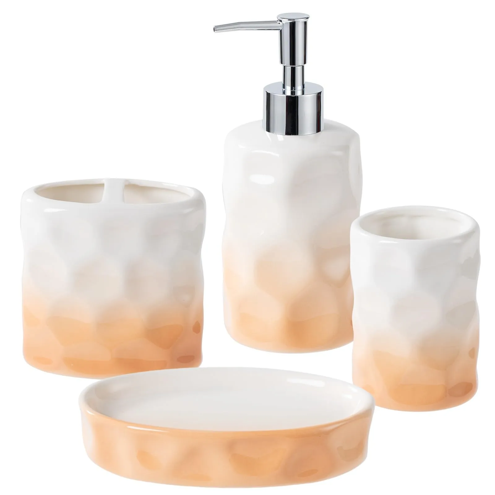 Gradient Custom Bath Set Ceramic Bathroom Accessories Wholesale-8