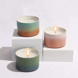 Gradient Unique Candle Jars Wholesale,Custom Candle Containers