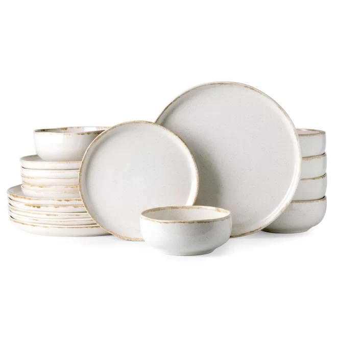 Rustic Ceramic Dinnerware Wholesale, Customized Dinner Set-4