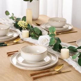 Rustic Ceramic Dinnerware Wholesale, Customized Dinner Set