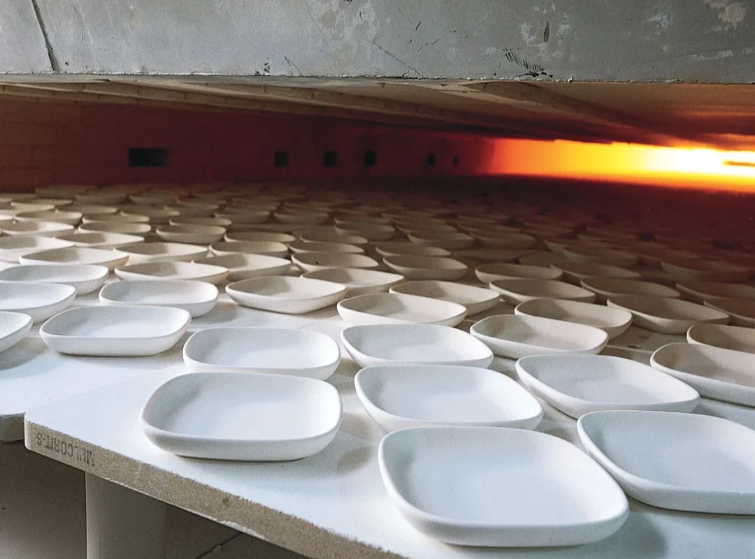 low-temperature ceramic firing