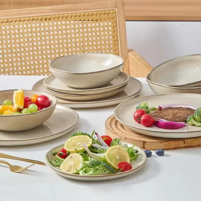 High-End Custom Dinnerware Sets, Wholesale Tableware Service For 8-9