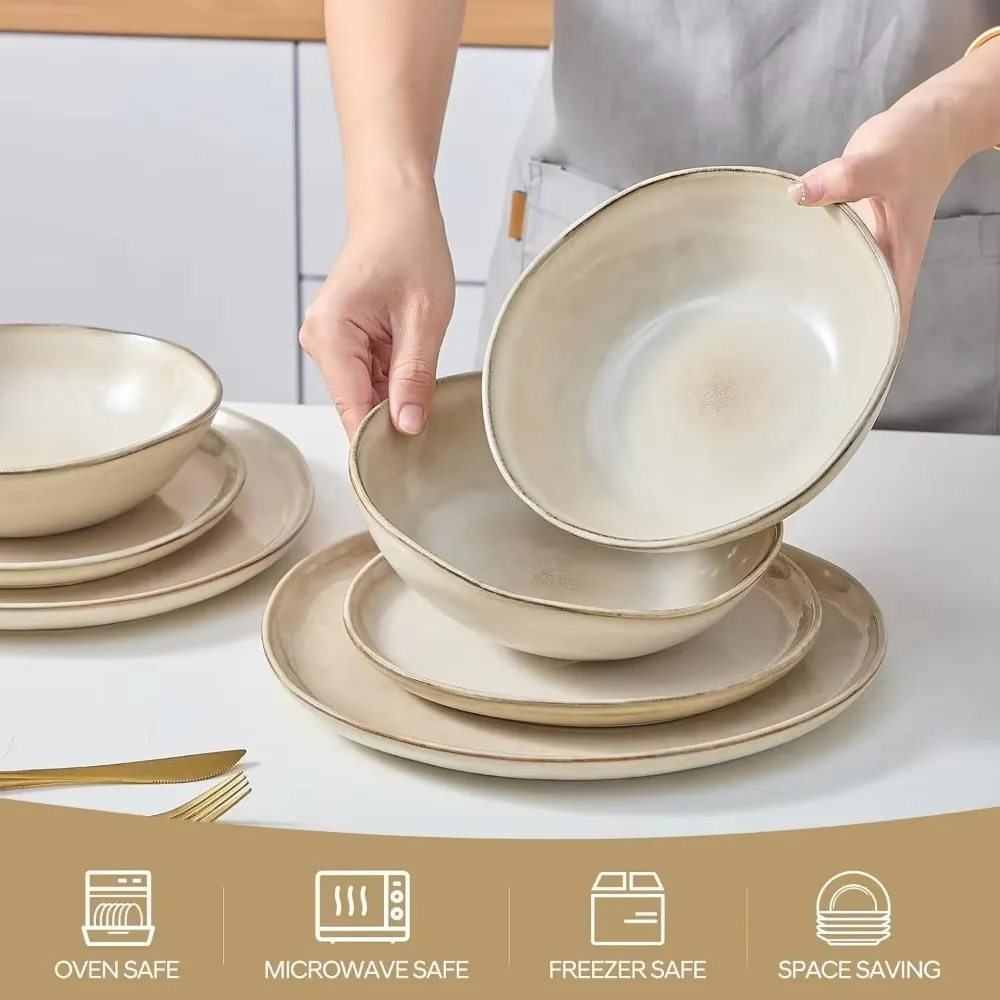 High-End Custom Dinnerware Sets, Wholesale Tableware Service For 8-1