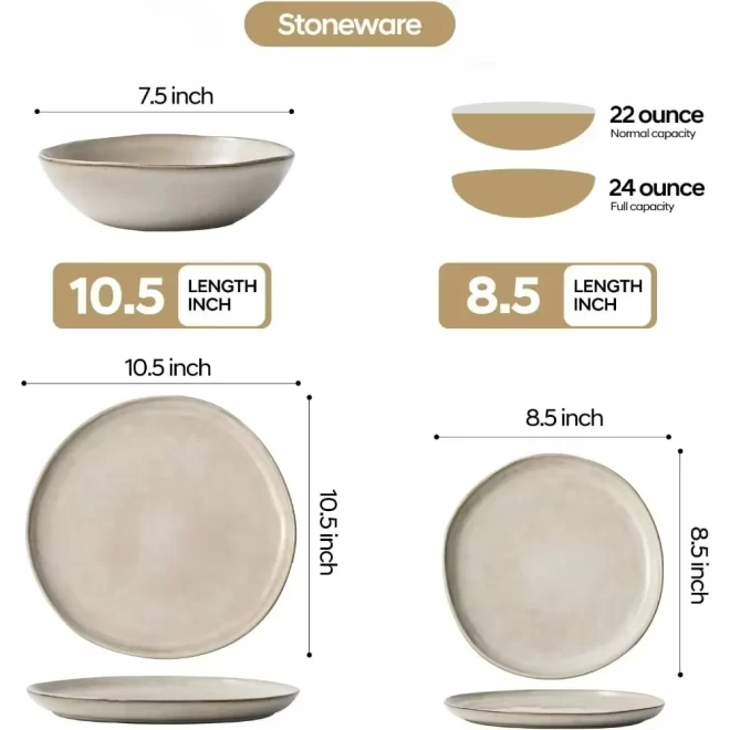 High-End Custom Dinnerware Sets, Wholesale Tableware Service For 8-4