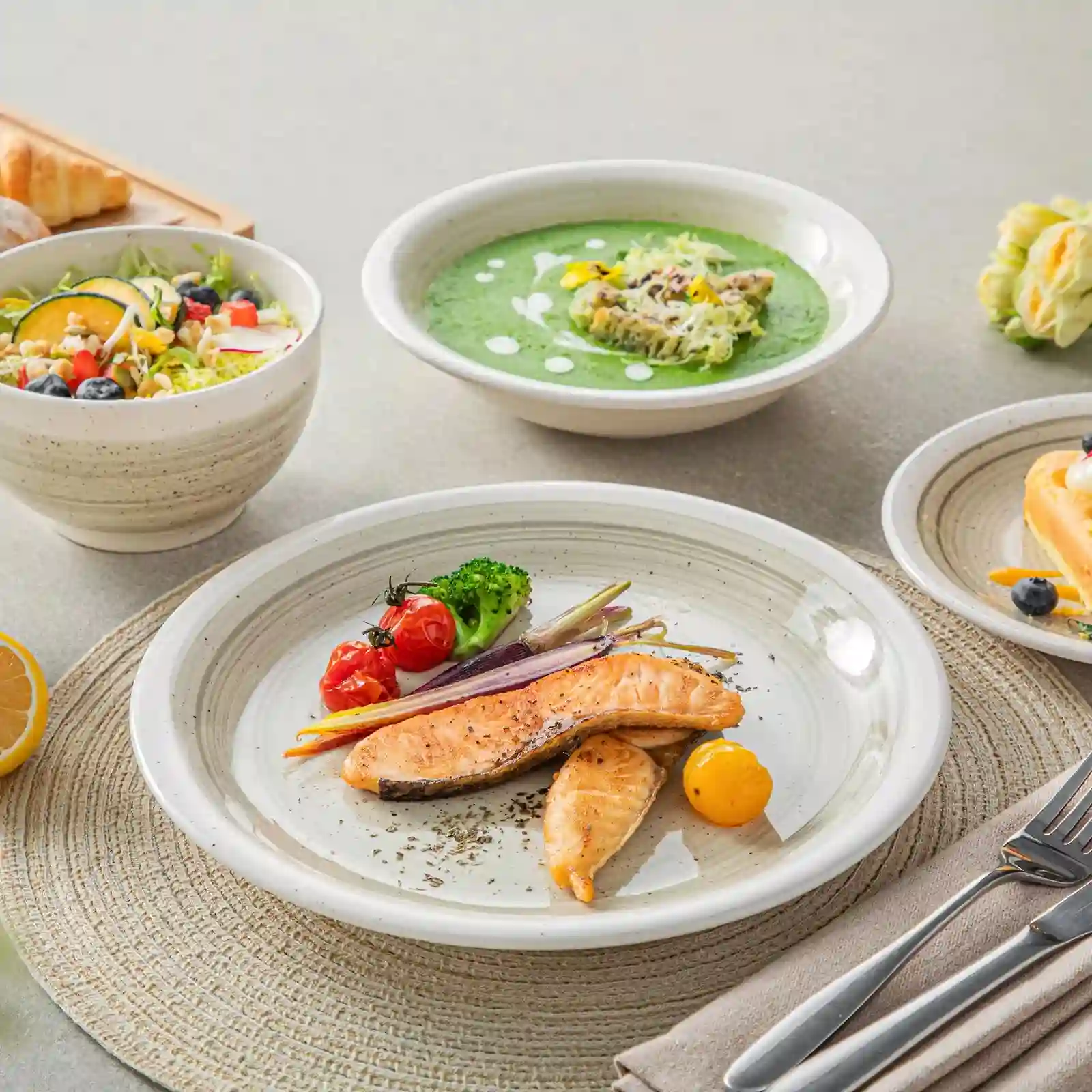 ccustom-crockery-set-with-spiral-texture-stoneware-rustic-tableware-wholesale-1