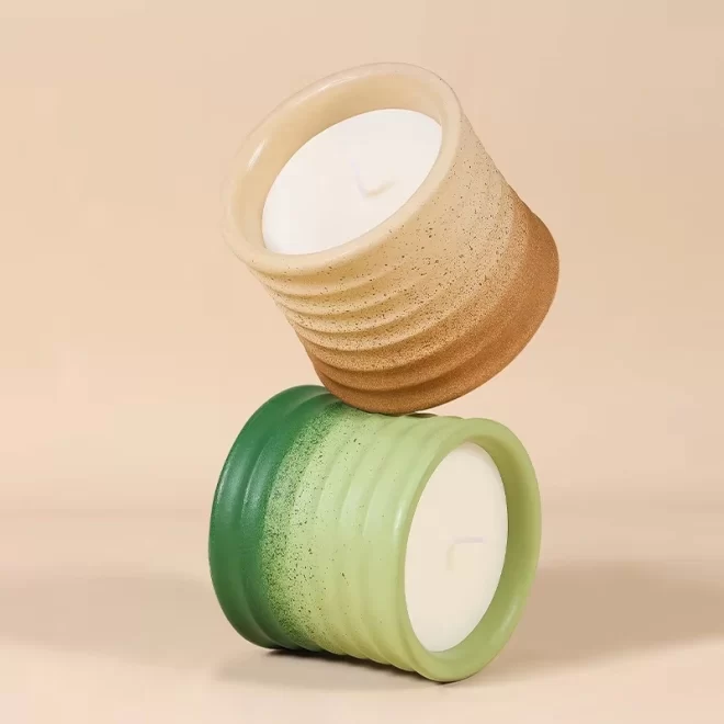 Empty Wholesale Candle Vessel, Custom Ceramic Candle Jars-2