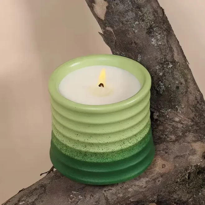 Empty Wholesale Candle Vessel, Custom Ceramic Candle Jars-4