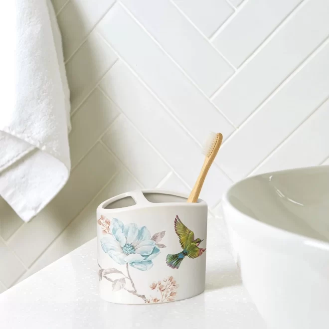 Elegant Wholesale Bath Accessories Set, Ceramic Bathroom Set-6