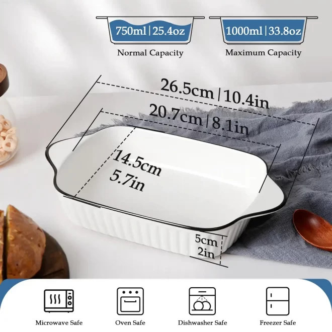 Small Size Customized Baking Dishes Wholesale Pie Pans-6