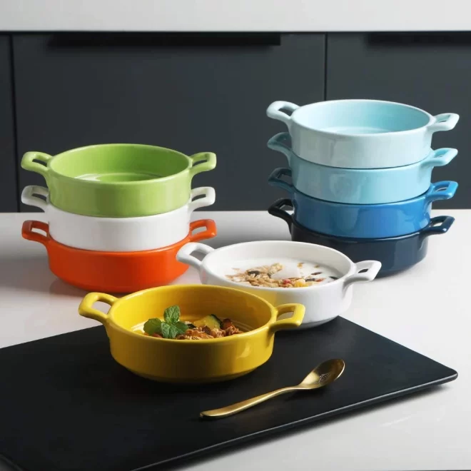 Colorful Bulk Casserole Dishes, Small Casseroles Wholesale-3