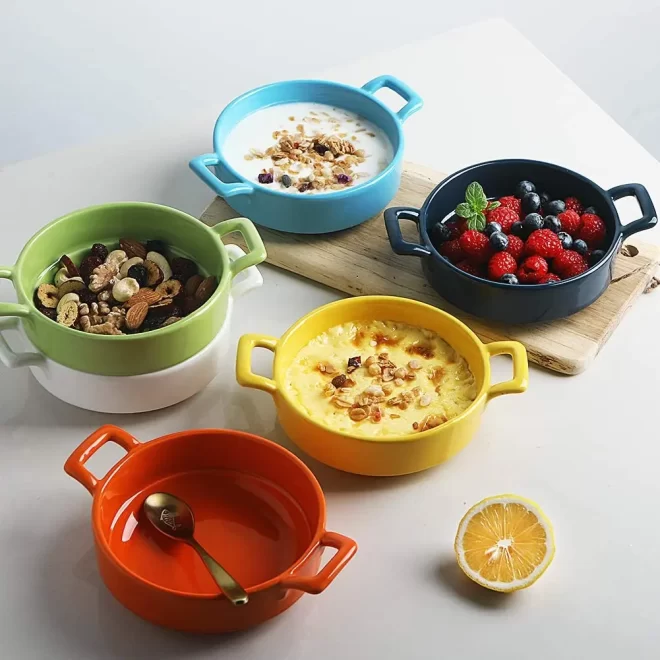 Colorful Bulk Casserole Dishes, Small Casseroles Wholesale-1