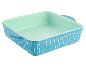 스퀘어 맞춤형 세라믹 베이킹웨어, 도매 베이킹 팬-4