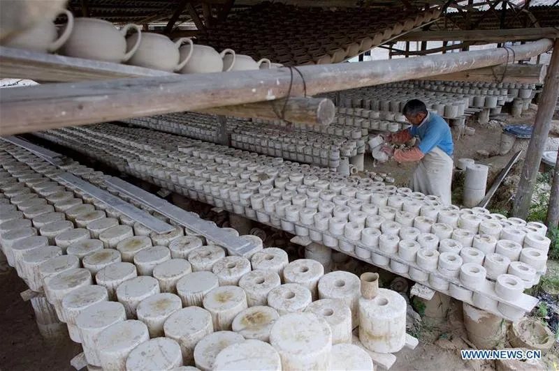 Distribution of Crockery Manufacturers in China， Dehua, Fujian.2