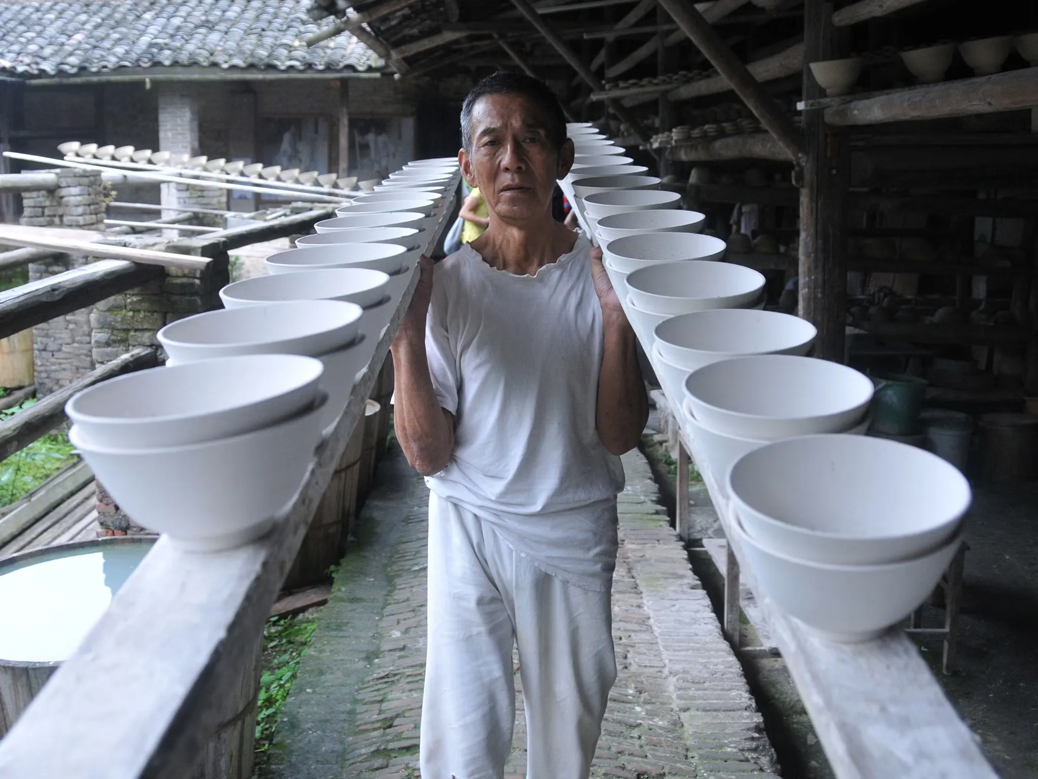 Distribution of Crockery Manufacturers in China， Jingdezhen