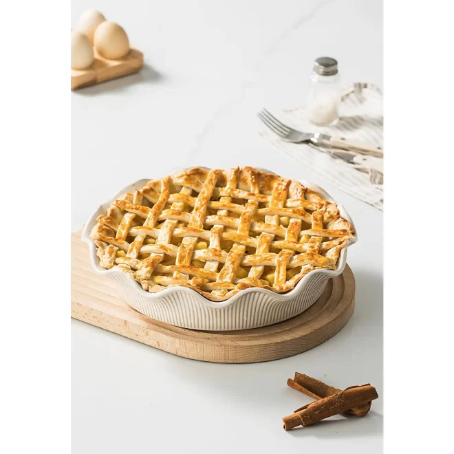 Stoneware Wholesale Pie Pans, Round Baking Dishes In Bulk-6