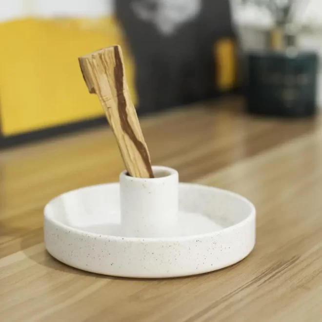 Ceramic Palo Santo Sage Burner Wholesale, Smudge Holder Bulk-6