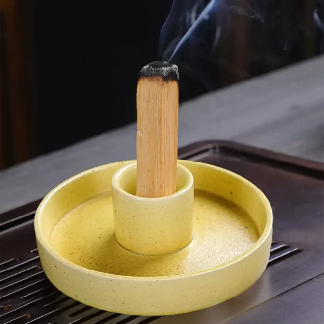 Ceramic Palo Santo Sage Burner Wholesale, Smudge Holder Bulk-3