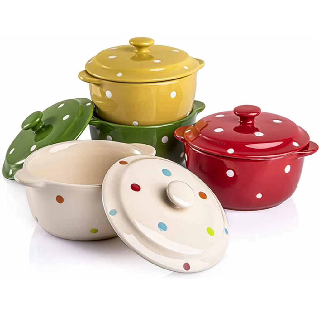 Wholesale-Bulk-Ramekins-with-Lid,-Ceramic-Baking-Dish-with-Various-Colors