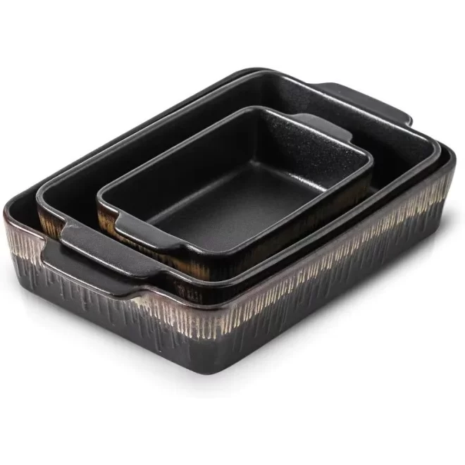 black-baking-dish-set-wholesale-food-service-ceramic-baking-pans-wholesale
