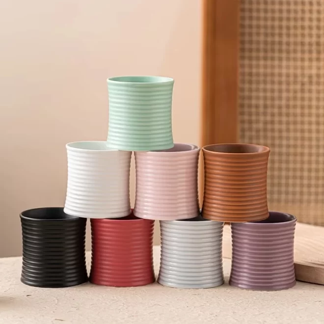 Modern Candle Containers In Bulk, Clay Candle Pots Wholesale-1