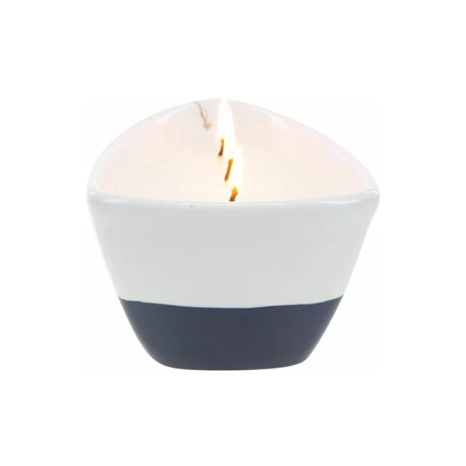 Boat-Shaped Candle Bowls Bulk, Ceramic Candle Containers-5