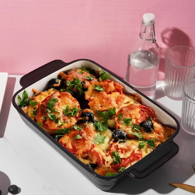 black-rectangular-baking-pan-wholesale-custom-ceramic-kitchen-bakeware-1