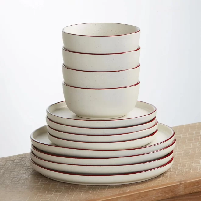 Bulk Solid Color Tableware, Modern Restaurant Dinnerware Set-2