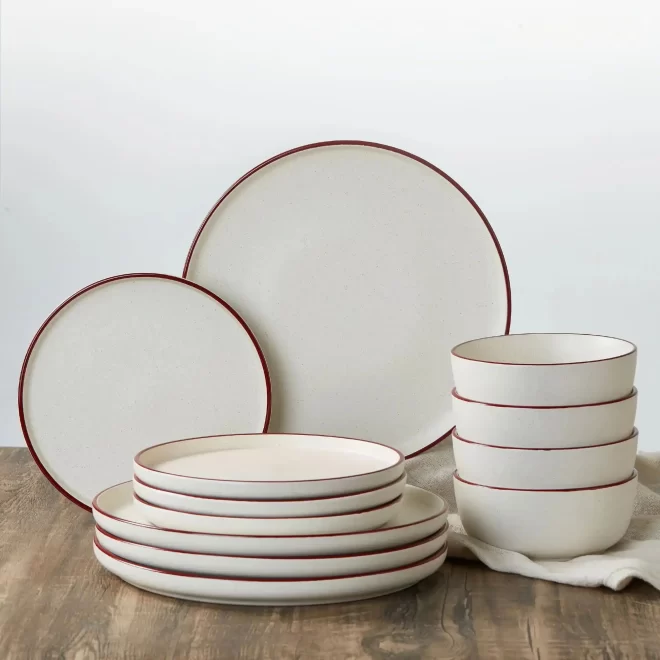 Bulk Solid Color Tableware, Modern Restaurant Dinnerware Set-1