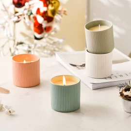 Luxury Candle Containers Wholesale, Morandi Color Candle Jar