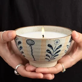 Unique Ceramic Candle Bowls Wholesale With Various Patterns