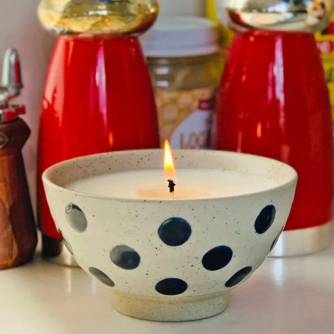 Unique Ceramic Candle Bowls Wholesale With Various Patterns-6