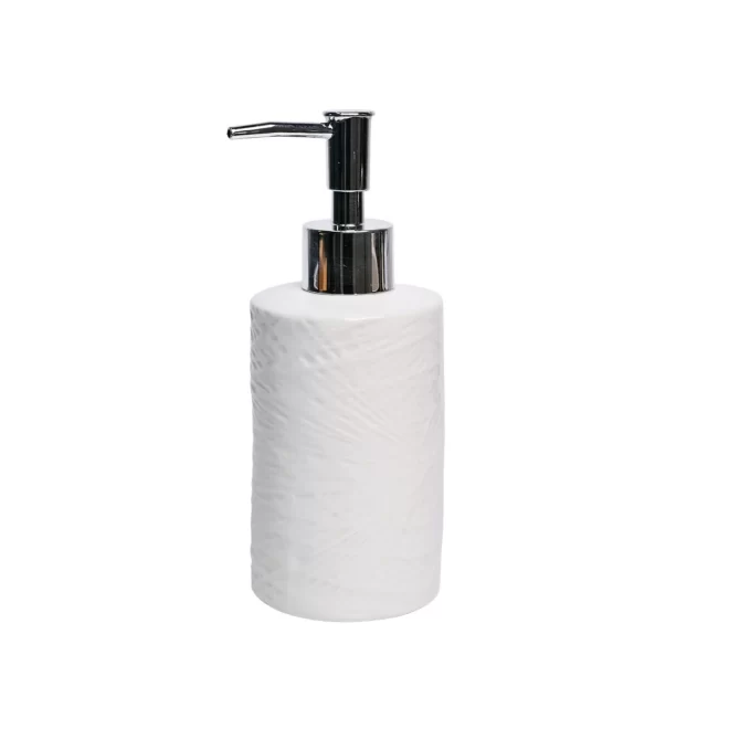 White Bathroom Set 4 Piece Bulk, Soap Dispenser Brush Holder-4