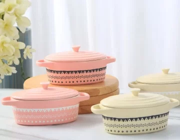 cacerola de cerámica con tapa - mayorista-7