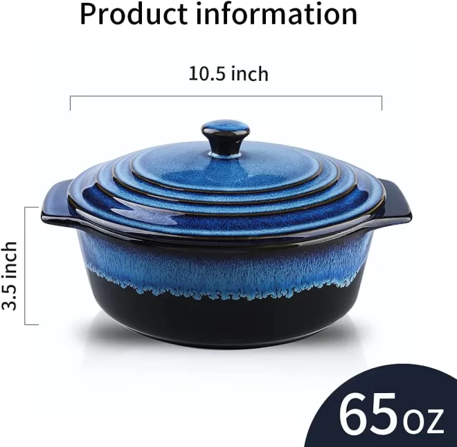 reactive-glaze-customized-casserole-dishes-ceramic-bakeware-with-lid-5