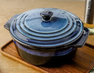 reactive-glaze-customized-casserole-dishes-ceramic-bakeware-with-lid-6