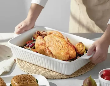 مستطيلة-مستطيلة-الجملة-طقم طاجن-طاجن-مخصص-أواني خبز-من-3-4