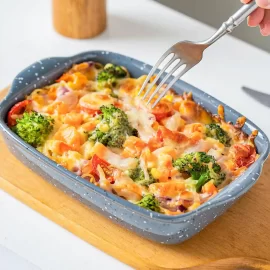 3-Piece Custom Ceramic Baking Dish Set, Kitchen Bakeware Wholesale