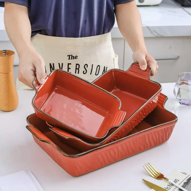 3-piece-red-custom-bakeware-set-ceramic-baking-dishes-wholesale-3