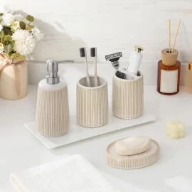 工場直接セラミック 4 ピース バスルーム セット バルク