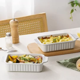 Factory Direct Bulk Ceramic Baking Dishes Stoneware Bakeware